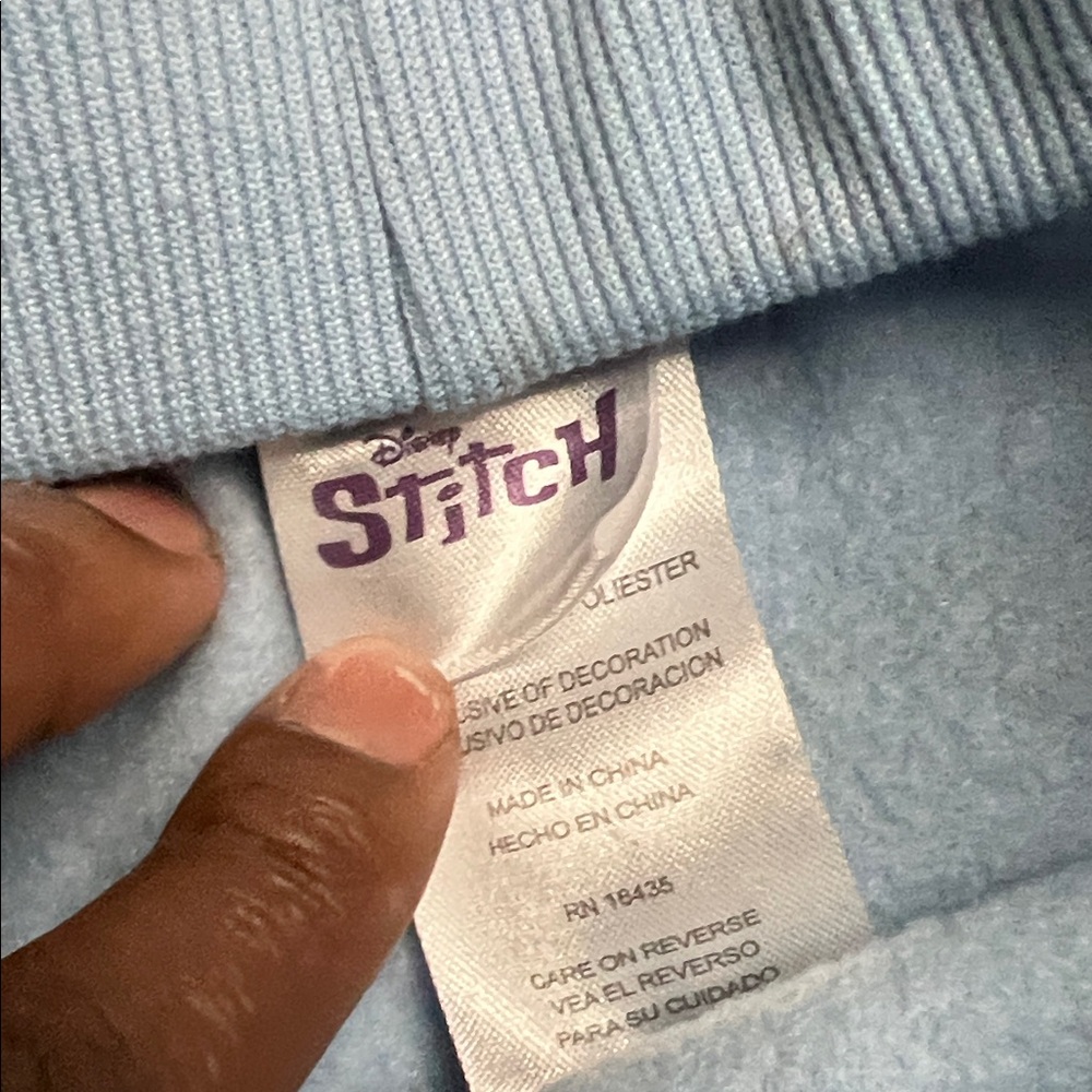 Disney Stitch Light Blue Apparel - Picture 2 of 6